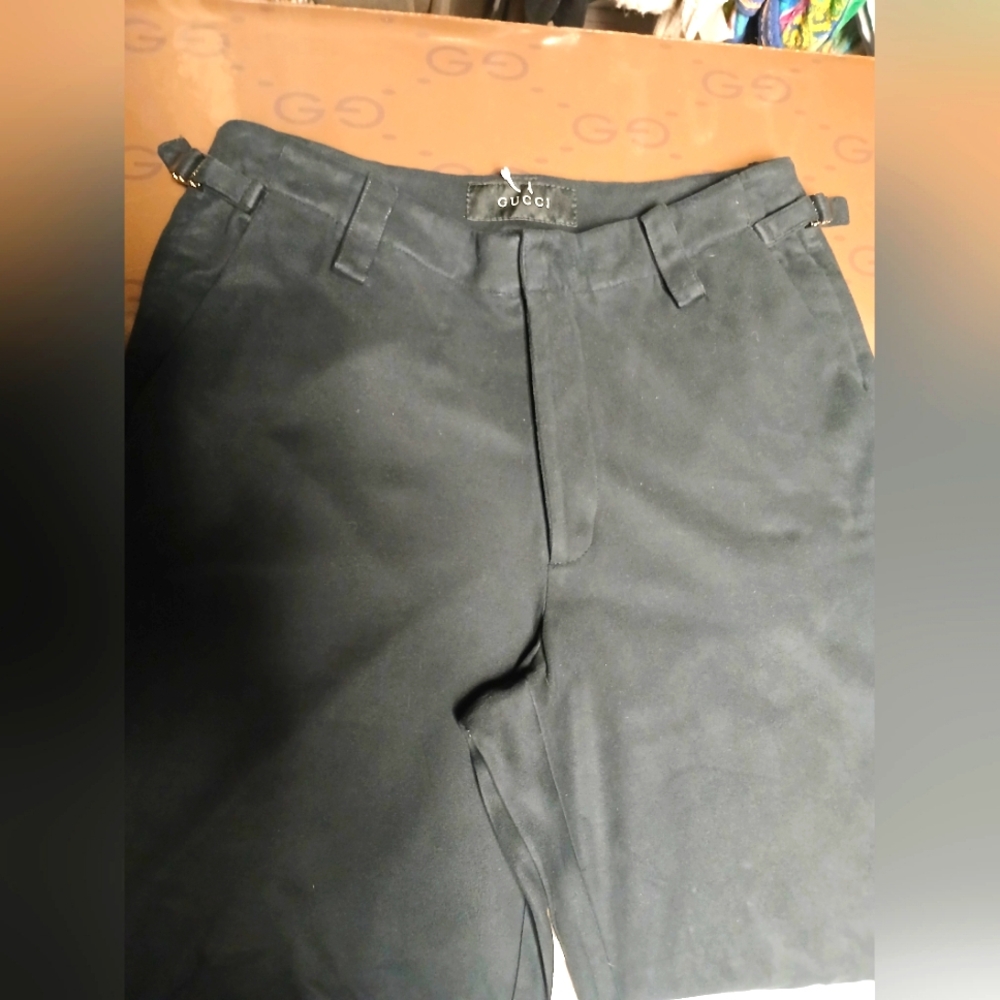 Gucci Men's Faux Suede Pants